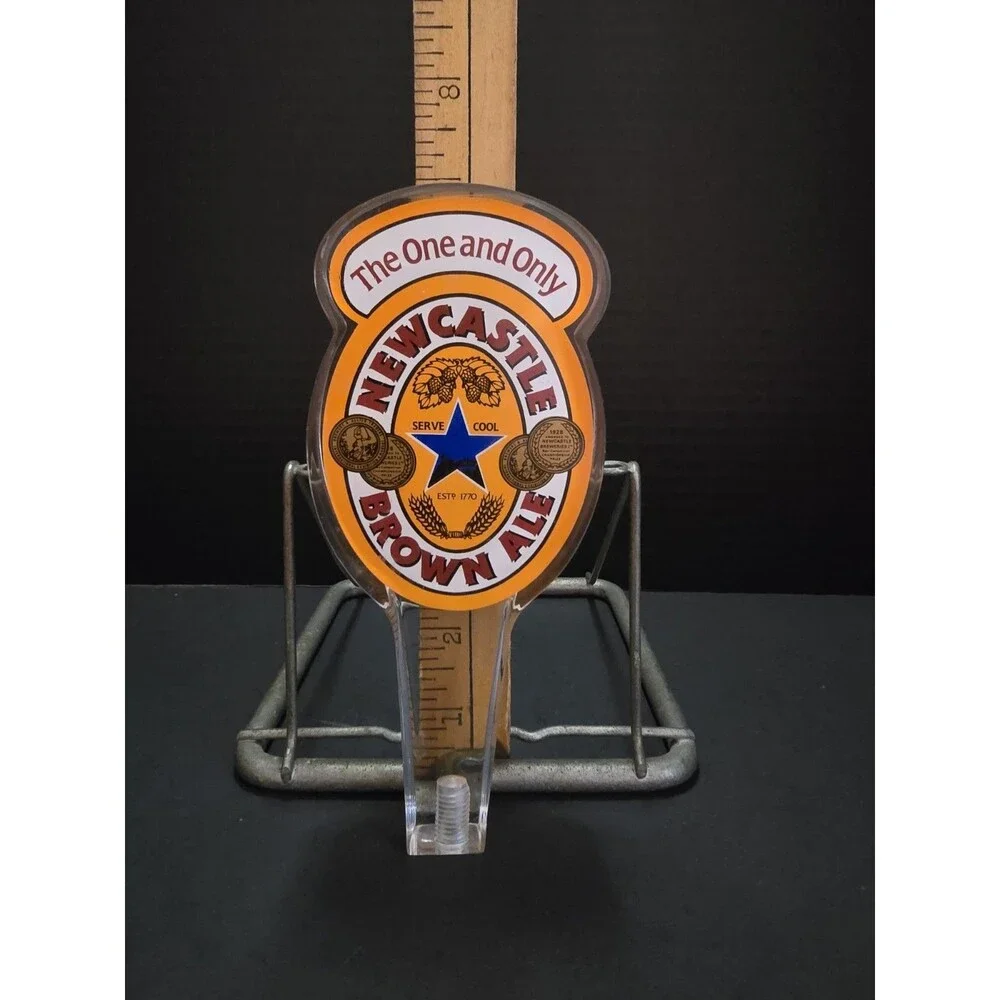 Vintage Newcastle Brown Ale Beer Tap Handle  “The One and Only” -8